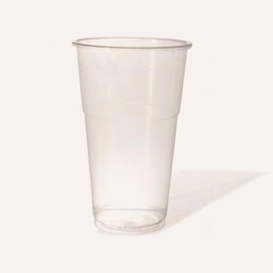 Half Pint Plastic Cups for Cold Beverages - Fully Recycleable, Environmentally Friendly (1000) Half Pint Plastic Cups for Cold Beverages - Fully Recycleable, Environmentally Friendly (1000)