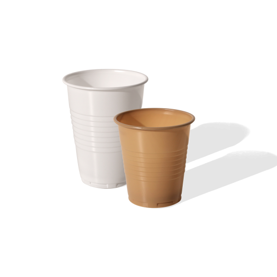 9oz White Polystyrene Plastic Vending Cups (1000)