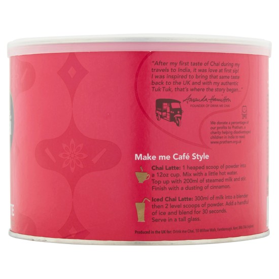 Drink Me Chai Spiced Chai Latte (4 x 1kg) Drink Me Chai Spiced Chai Latte (4 x 1kg)