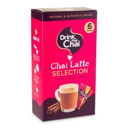 Drink Me Chai Spiced Chai Latte Sachets - Pack of 30 Single Serve Sticks