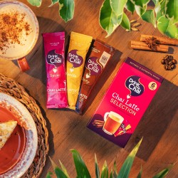 Drink Me Chai Spiced Chai Latte Sachets - Pack of 30 Single Serve Sticks
