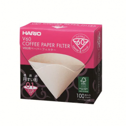 Hario V60 Coffee Filter Papers 01 - Brown - (100 Pack Boxed)
