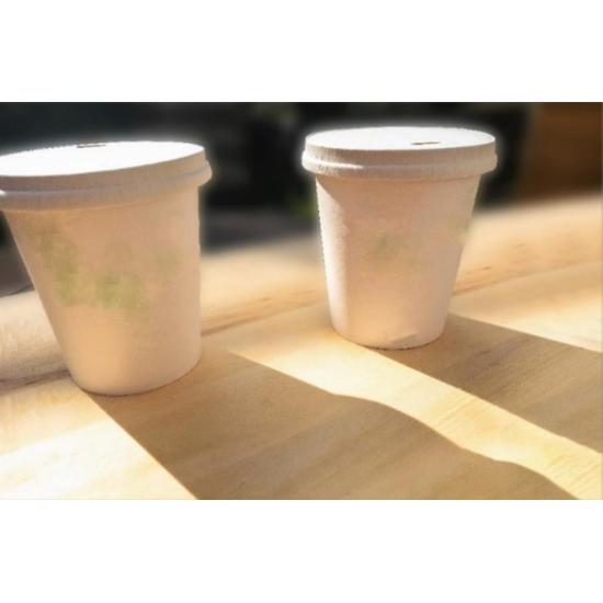 Paper Cup Sip Lids 80mm for 8/9oz Hot/12oz Max Vending Paper cup (100)