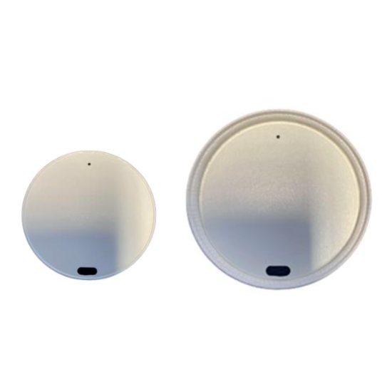 Paper cup sip lids 90mm 12/16oz Hot Paper Lid for Benders takeaway cups (1000)