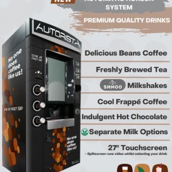 Autorista Hybrid Drinks Vending Machine (Coffee, Hot Drinks & Milkshakes)