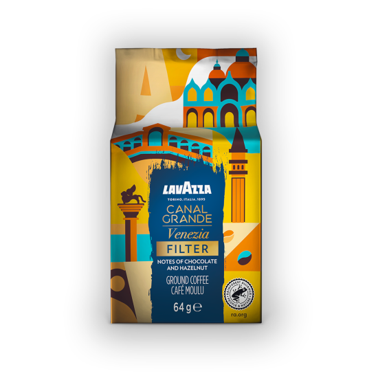 Lavazza Canal Grande Venezia Roast & Ground Filter Coffee (30 x 64g Sachets) Lavazza Canal Grande Venezia Roast & Ground Filter Coffee (30 x 64g Sachets)