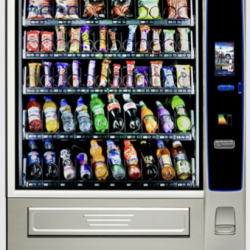 Crane Snacks & Cold Drinks Vending Machine (inc. Credit Card Reader)