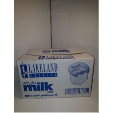 Lakeland UHT Whole Milk Portions (120 x 12ml)