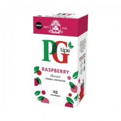 PG Tips 6 x 25 Raspberry Tea Enveloped Bags