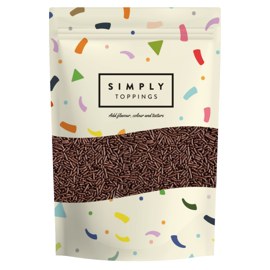 Simply Chocolate Sugar Strands (500g)