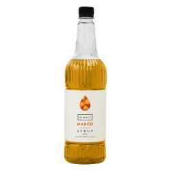 Coffee syrup - IBC Simply Mango Syrup (1LTR) - Vegan, Nut-Free & Halal Certified