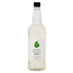 Coffee syrup - IBC Simply Mint Syrup (1LTR) - Vegan, Nut-Free & Halal Certified