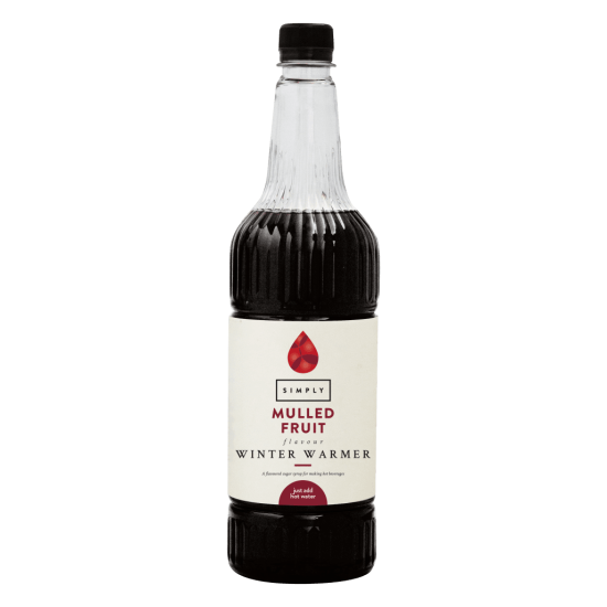 Winter warmer syrup - IBC Simply Mulled Fruit Winter Warmer Syrup (1LTR) - Vegan